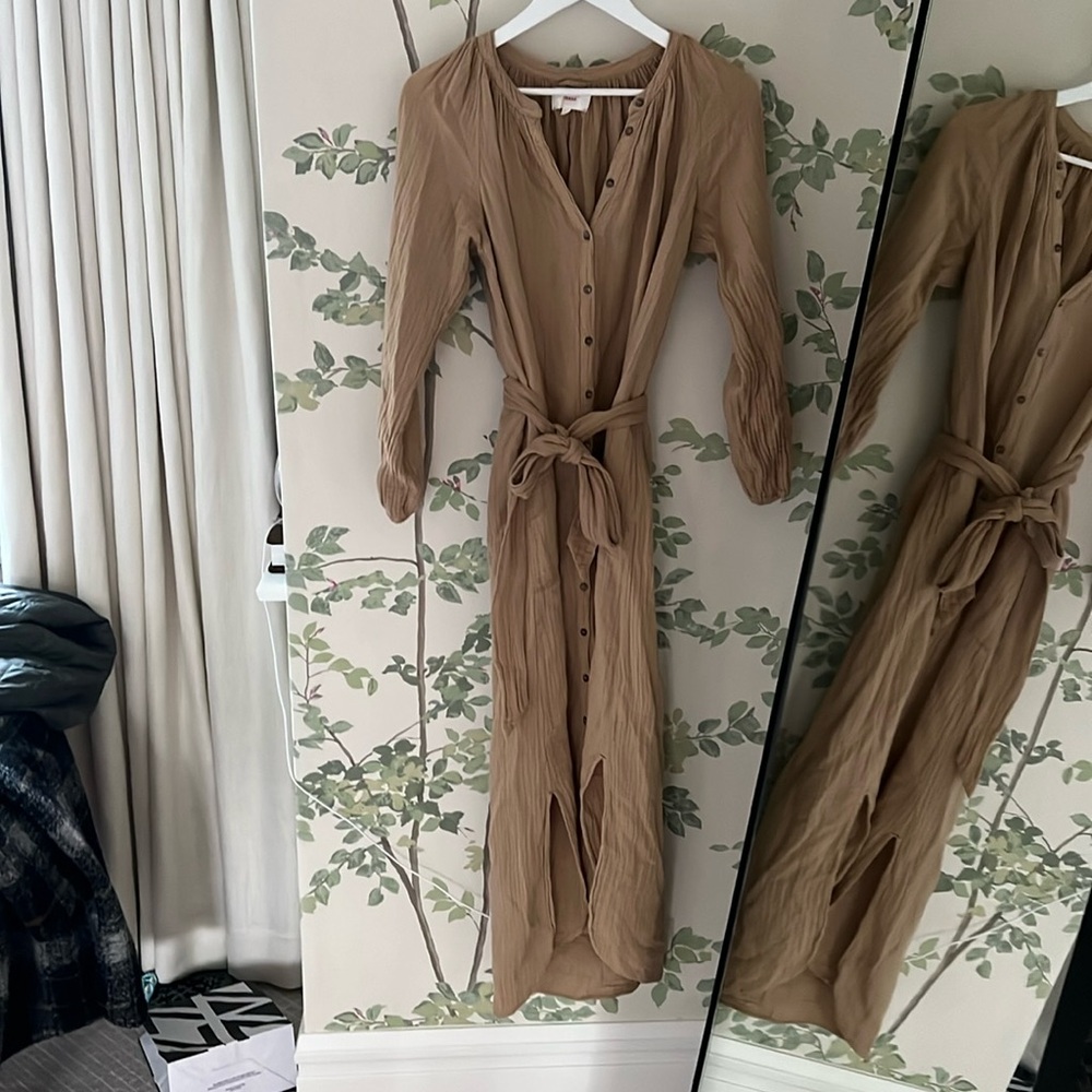 Xirena Andrea Dress beige color size xs